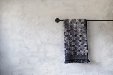 Morocco gastendoek 35x55 cm 2-pack - Black-white - Mette Ditmer