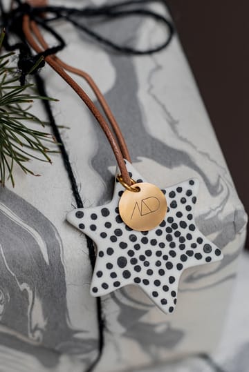 Star kerstboomhanger 3-delig - Black - Mette Ditmer