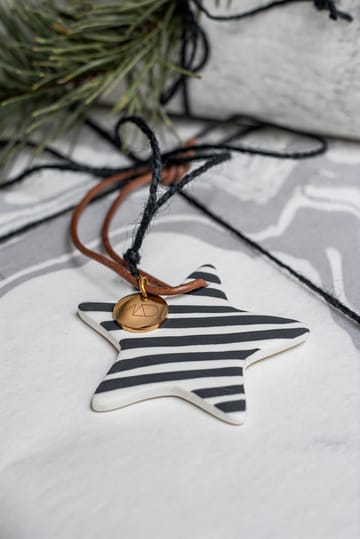 Star kerstboomhanger 3-delig - Black - Mette Ditmer