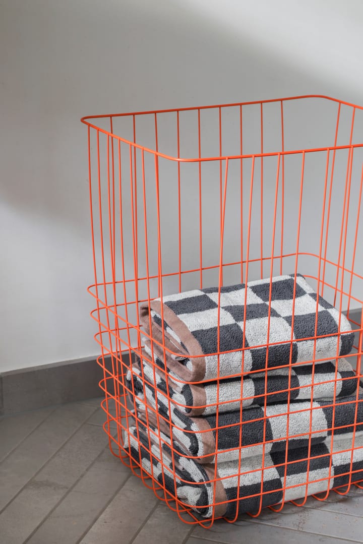 Store-it opbergmand met katoenen zak large, Oranje Mette Ditmer