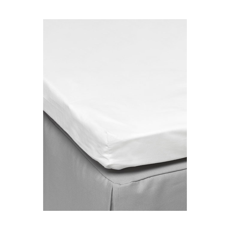 Mille Notti Pousada Percale Laken Envelophoeken EKO Wit, 90x200 cm