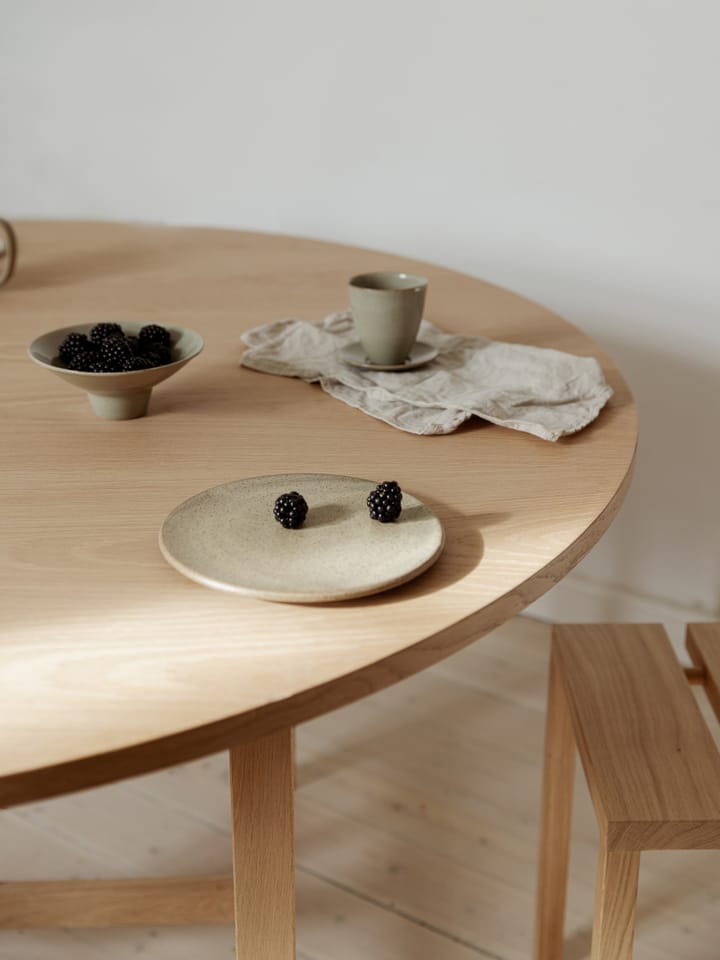 Moebe round dining table eettafel Ø140 x73,2 cm, Eikenhout MOEBE