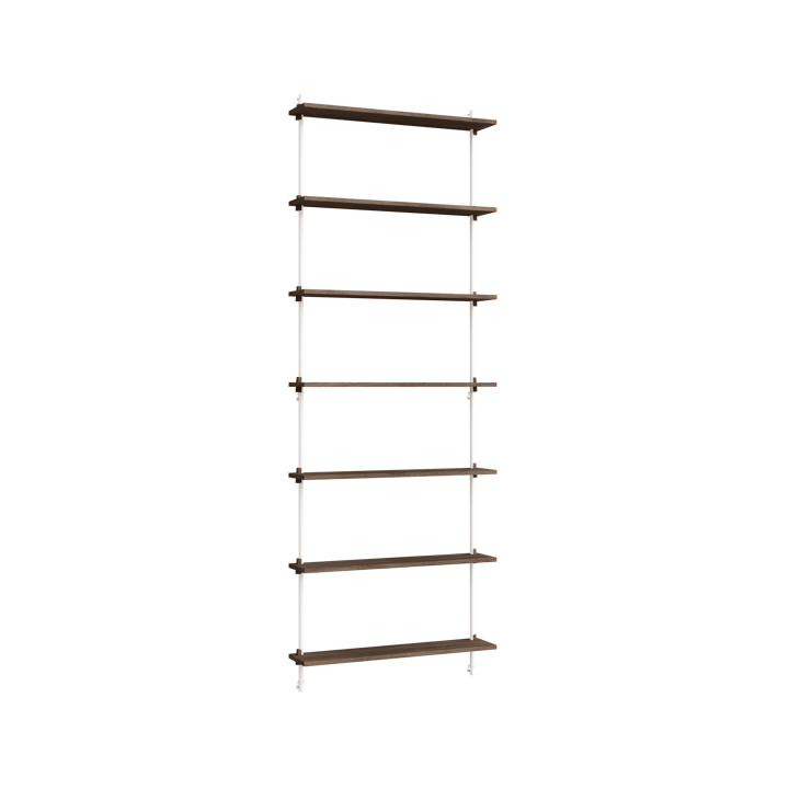 Moebe wall shelving ws.230.1 - Gerookt eikenhout-wit - MOEBE