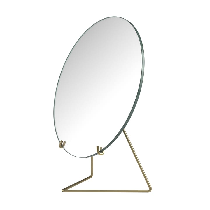 Vloerspiegel Ø30 cm, Brass MOEBE