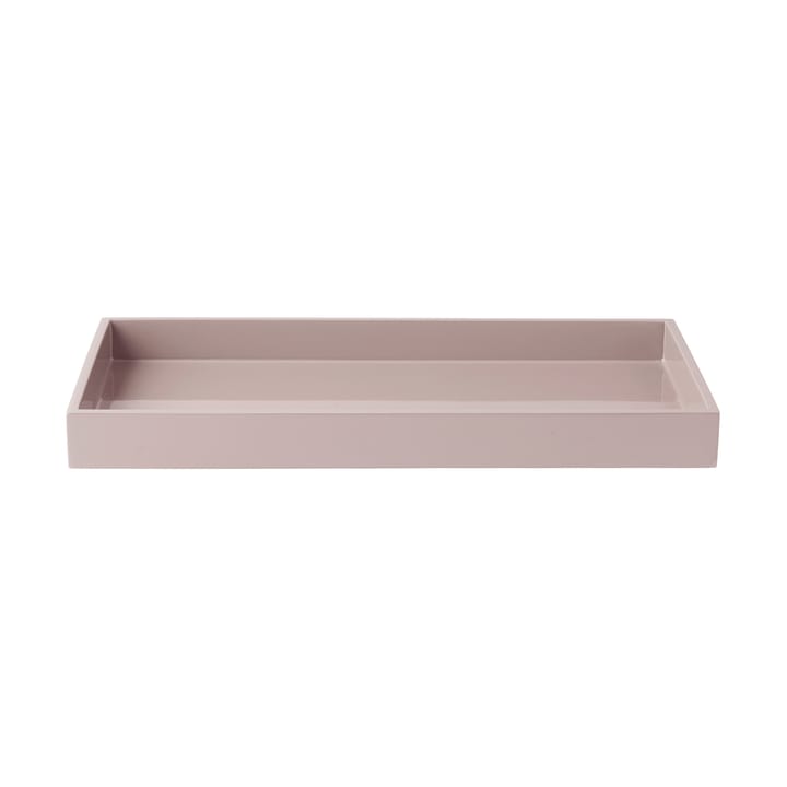 Lux gelakt decoratief dienblad 38x19x3,5 cm - Lavender - Mojoo