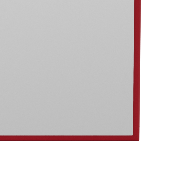 Colour Frame spiegel 46,8x46,8 cm - Beetroot - Montana