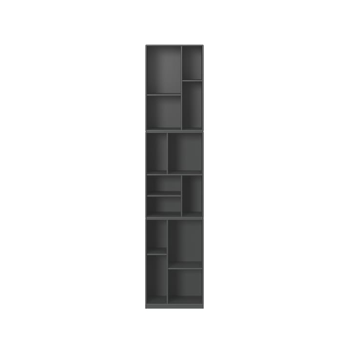 Loom boekenkast - anthracite 04 met 3 cm sokkel - Montana