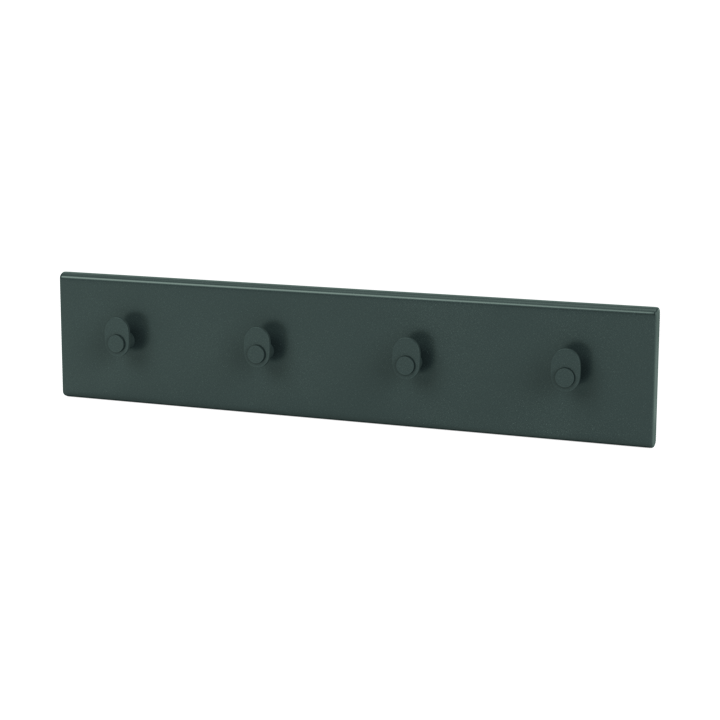 Montana Coat Racks kledinghanger 4 haken, BlackJade Montana