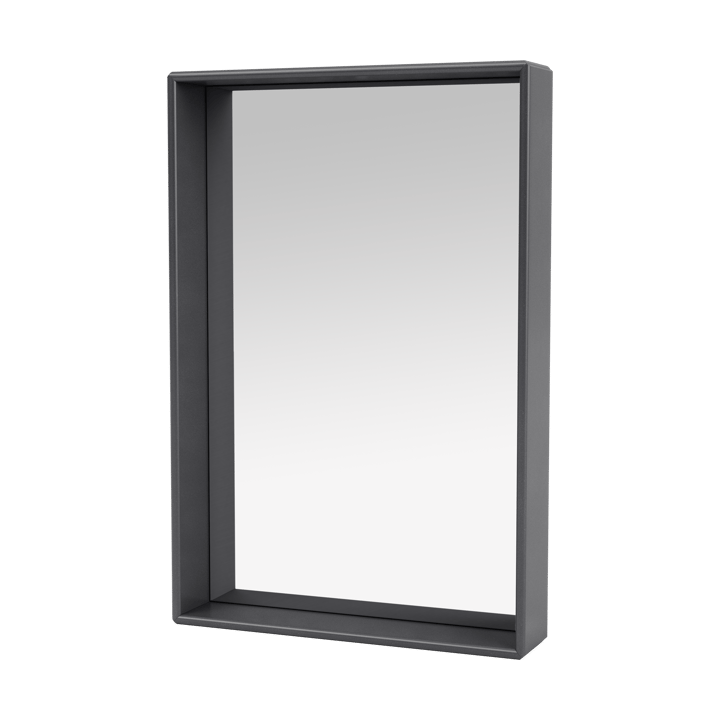 Shelfie colour frame spiegel 46,8x69,6 cm - Coal - Montana