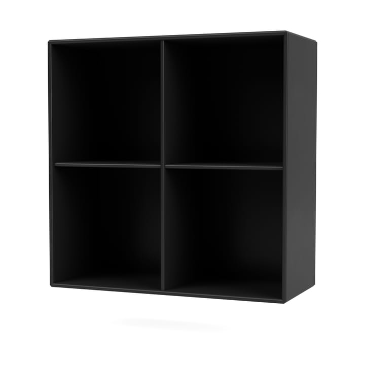 SHOW wandplank 69,6x69,6 cm incl. ophangrail - 05-Black - Montana