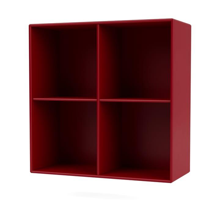 SHOW wandplank 69,6x69,6 cm incl. ophangrail - 165-Beetroot - Montana