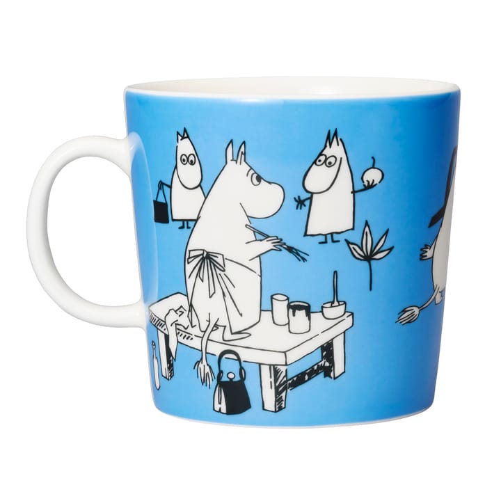 Blauwe Moomin mok speciaal, 40 cl Moomin Arabia