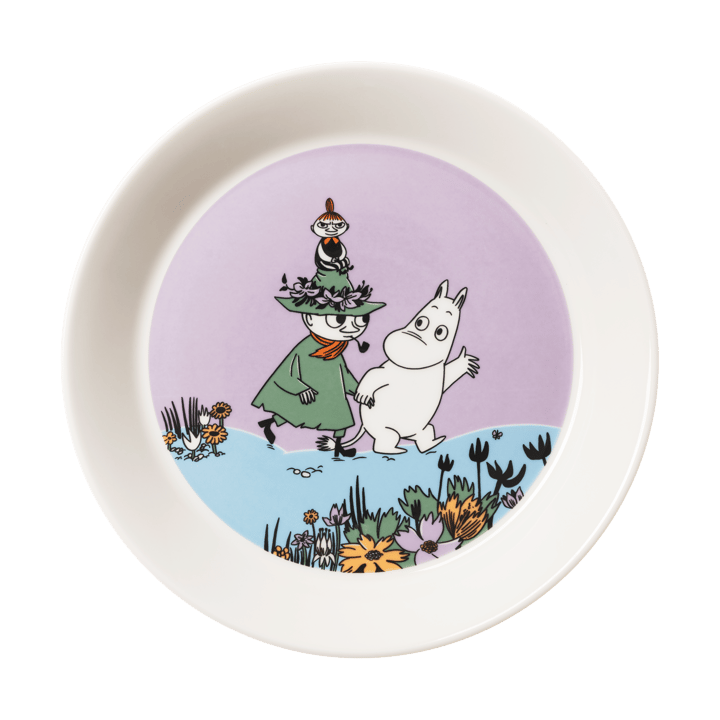 Friends forever Moomin bord - Ø19,5 cm - Moomin Arabia