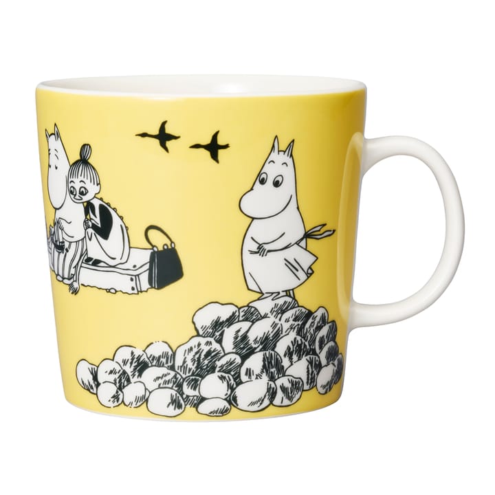 Gele Moomin mok speciaal - 40 cl - Moomin Arabia