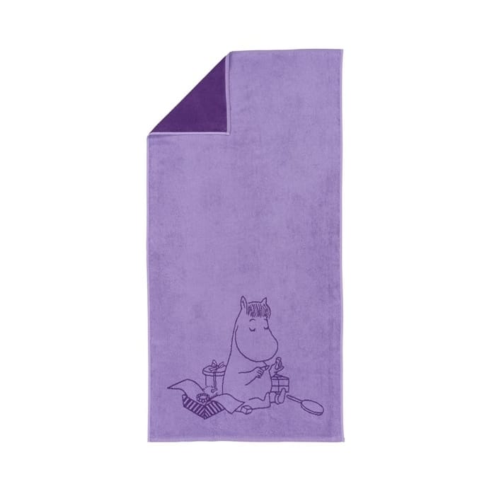 Moomin badhanddoek 70x140 cm - Snork Maiden violet - Moomin Arabia