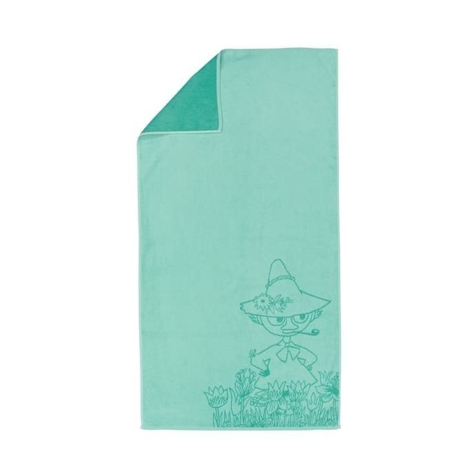 Moomin badhanddoek 70x140 cm - Snufkin mint - Moomin Arabia