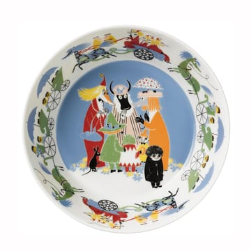 Moomin Friendship serveerschaal - 23 cm. - Moomin Arabia