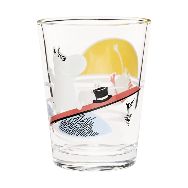 Moomin glas 22 cl. - Avondbaden - Moomin Arabia