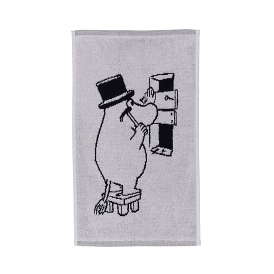 Moomin handdoek 30x50 cm - Moominpapa grijs - Moomin Arabia