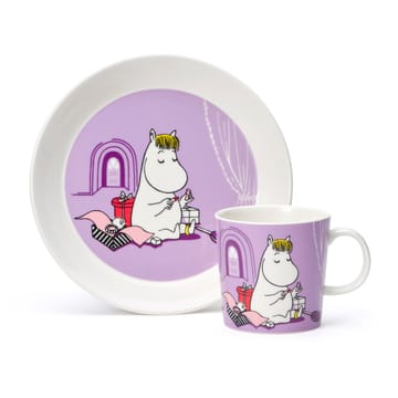 Moomin kinder dinerset - Snork Maiden paars - Moomin Arabia