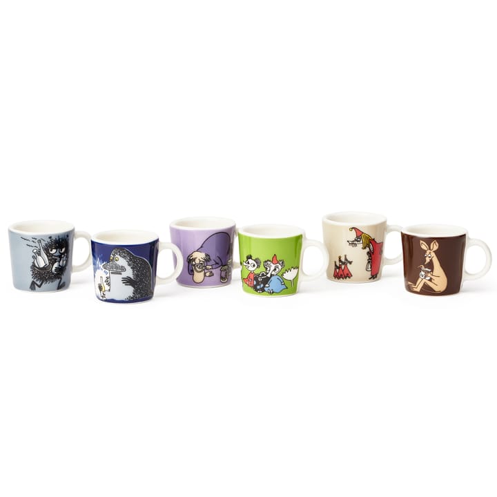 Moomin minimokken 6-pack Andra classic - Multi - Moomin Arabia