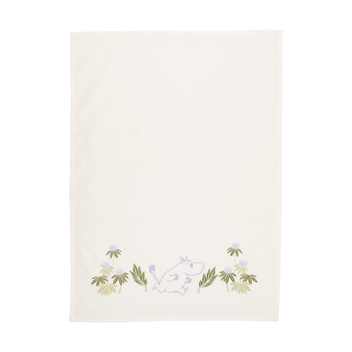 Moomin theedoek 50x70 cm 2-delig, Lila-off-white Moomin Arabia