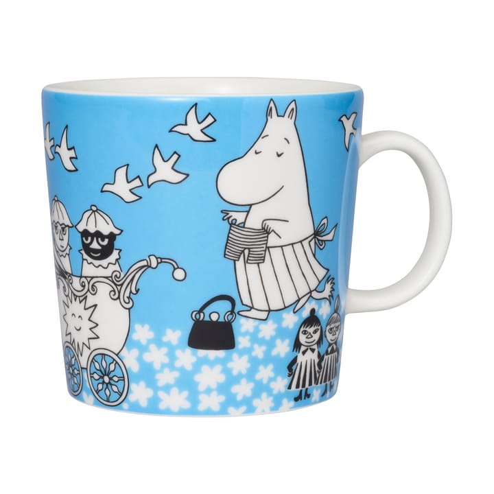 Moomin Vrede mok 40 cl. - Blauw - Moomin Arabia