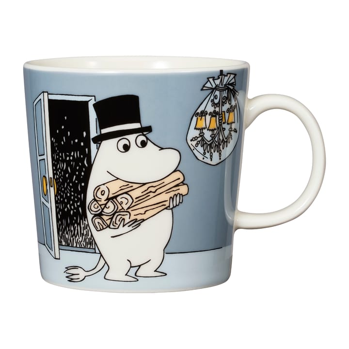 Moominpappa mok 30 cl - Grijs - Moomin Arabia