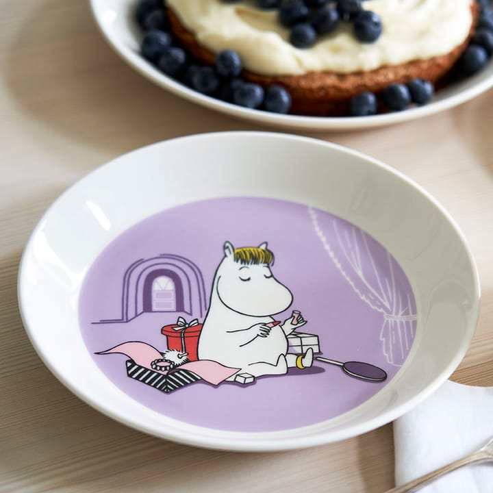 Snork Maiden Moomin bord paars, Paars Moomin Arabia