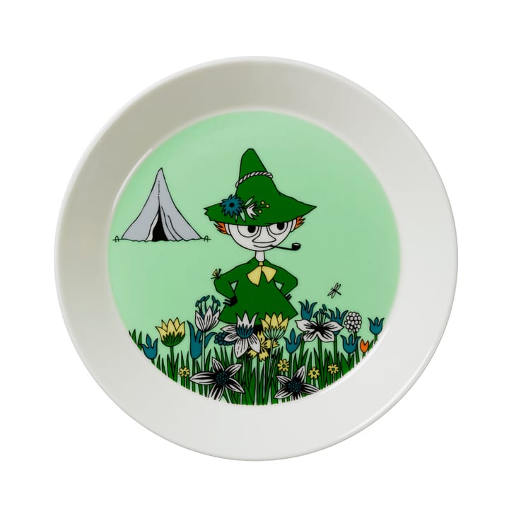 Snusmumriken bord - groen - Moomin Arabia