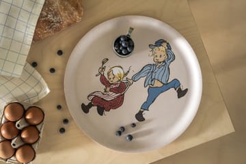 Emil en Ida dienblad Ø35 cm - Wit - Muurla