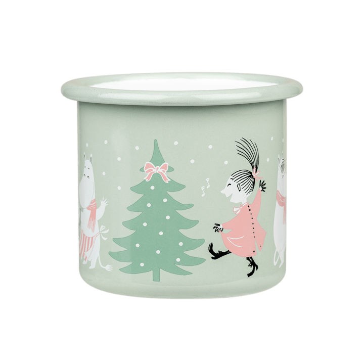 Moomin emaille mok 25 cl - Festive spirits - Muurla