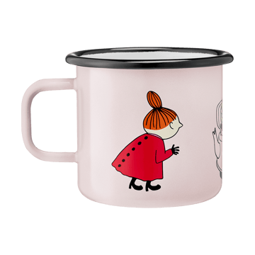 Moomin geëmailleerde mok 37 cl - Little My - Muurla