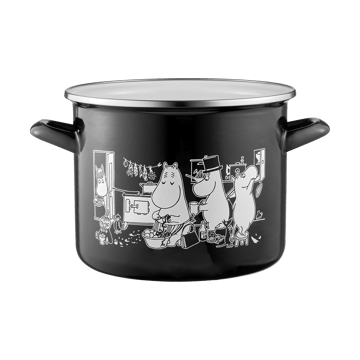 Moomin geëmailleerde pan hoge deksel 3,5 L - Kitchen - Muurla