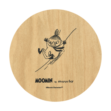 Moomin glasonderzetter Ø10 cm - Let it snow - Muurla