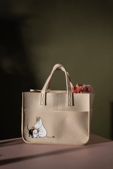 Moomin pets opbergmand 25x40 cm - Beige - Muurla