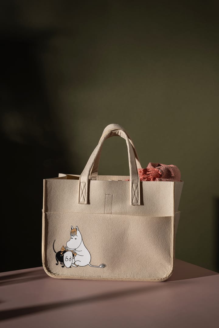 Moomin pets opbergmand 25x40 cm, Beige Muurla