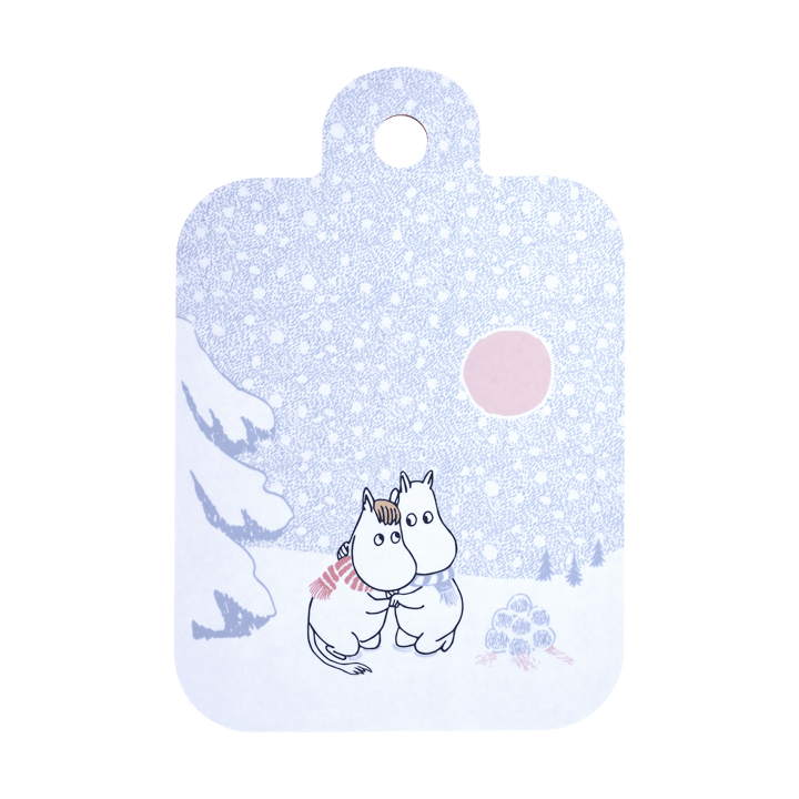 Moomin snijplank 21x31 cm - Let it snow - Muurla