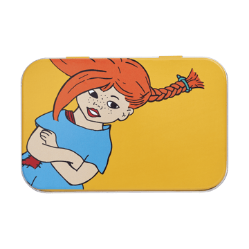 pippi blik 10x6,5x3 cm - The Strongest Girl - Muurla