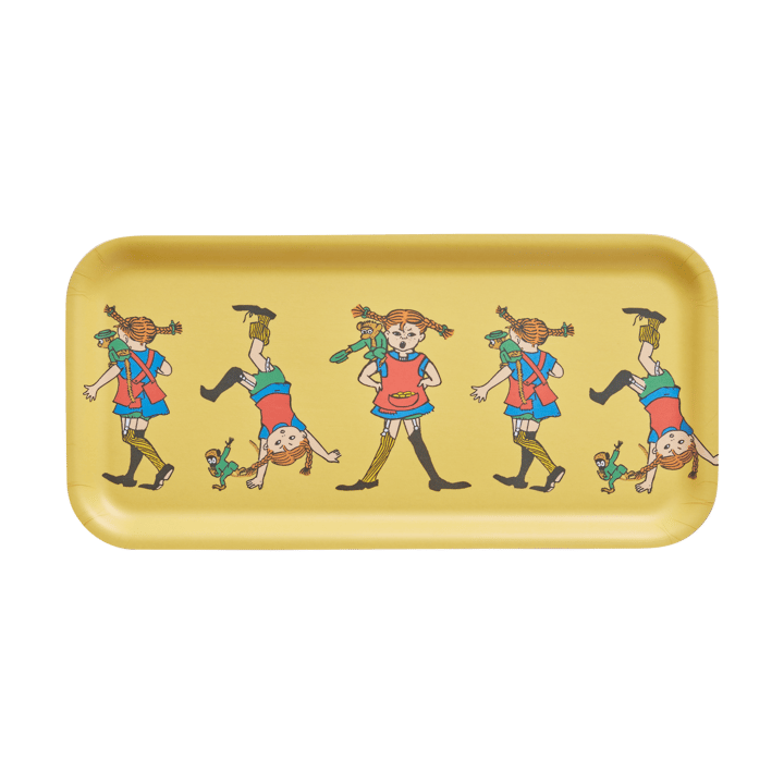 Pippi dienblad 13x27 cm - Pippi Longstocking - Muurla