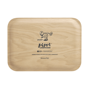 Pippi dienblad 20x27 cm - The Strongest Girl - Muurla