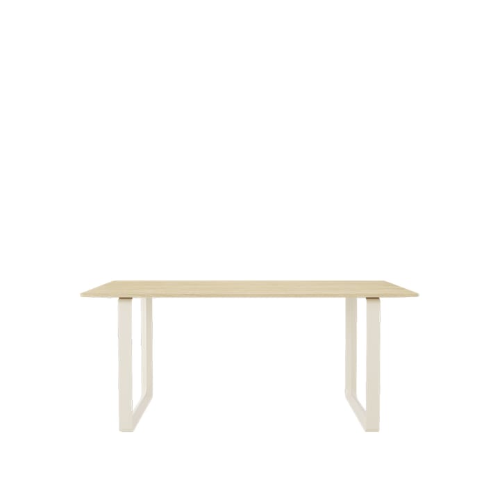 70/70 eettafel 170x85 cm - Solid oak-Sand - Muuto