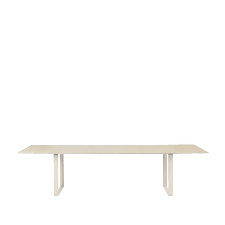 70/70 eettafel 295x108 cm - Oak veneer-Plywood-Sand - Muuto