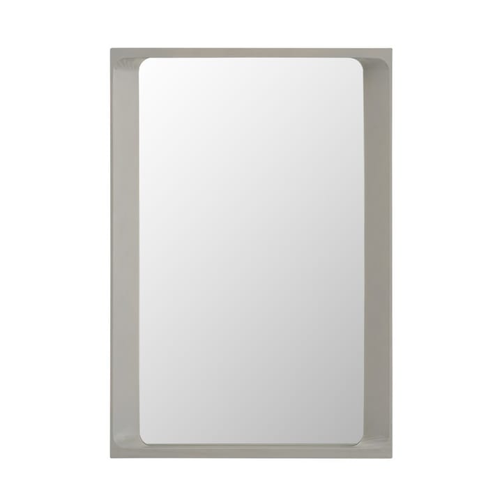 Arced spiegel 80x55 cm - Light grey - Muuto