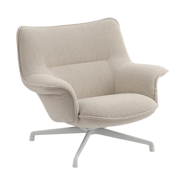 Doze fauteuil laag draaivoet - Hearth 7-grey - Muuto