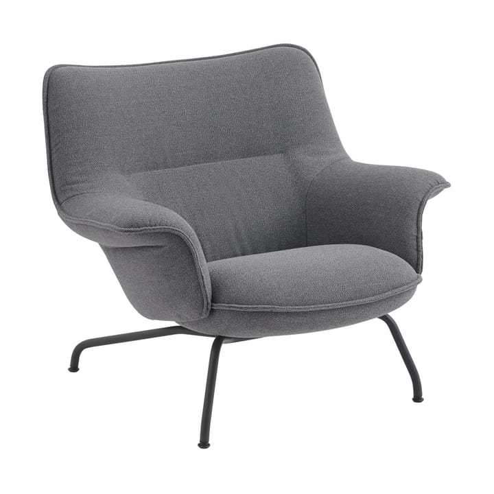 Doze fauteuil laag - Ocean 80-anthracite black - Muuto