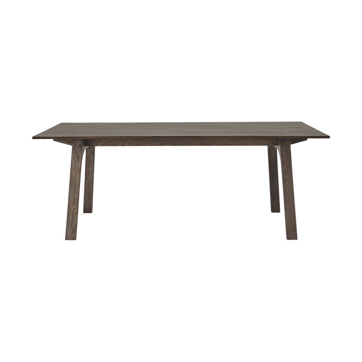 Muuto Earnest Extendable eettafel 205x100 cm Dark oiled oak