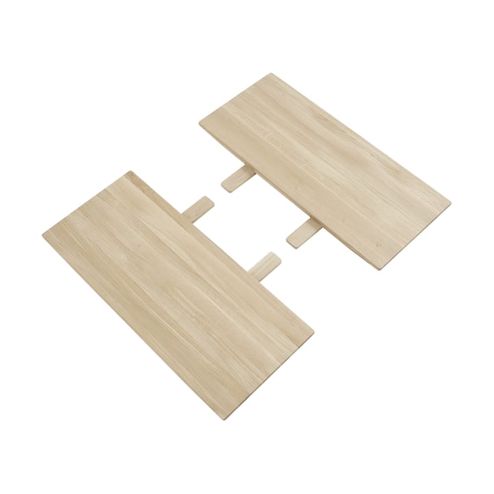 Earnest Extendable inlegblad set van 2 - Oiled oak - Muuto