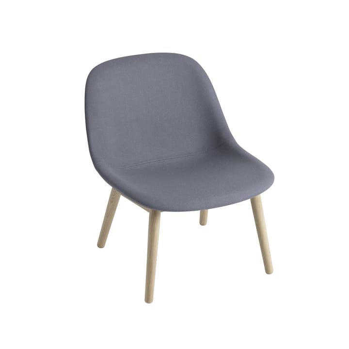 Fiber Lounge stoel met eikenhouten poten - Divina 154 - Muuto