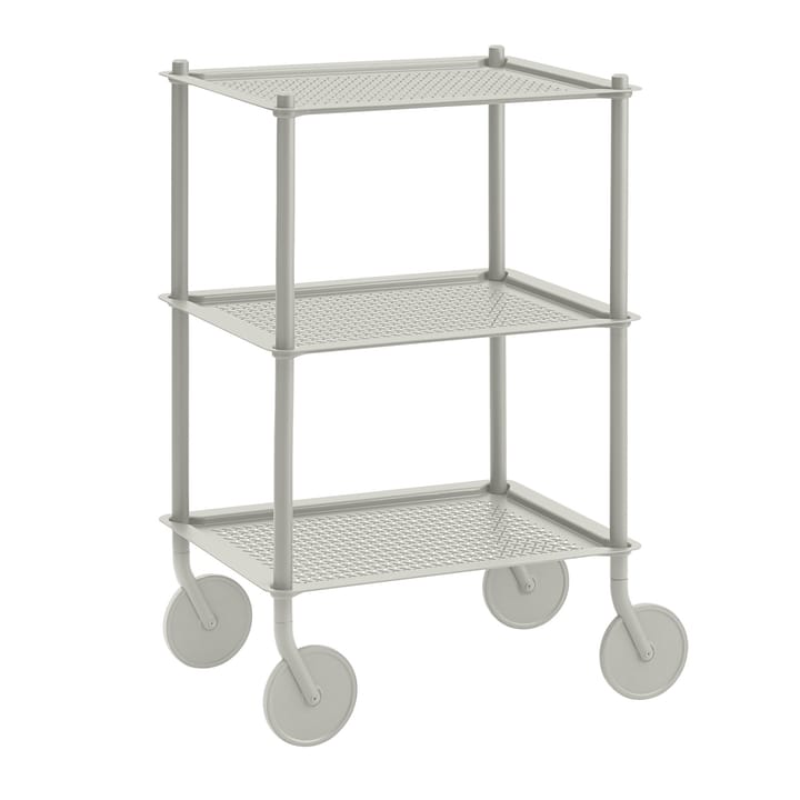 Flow 3-layer trolley 90 cm - Grijs - Muuto